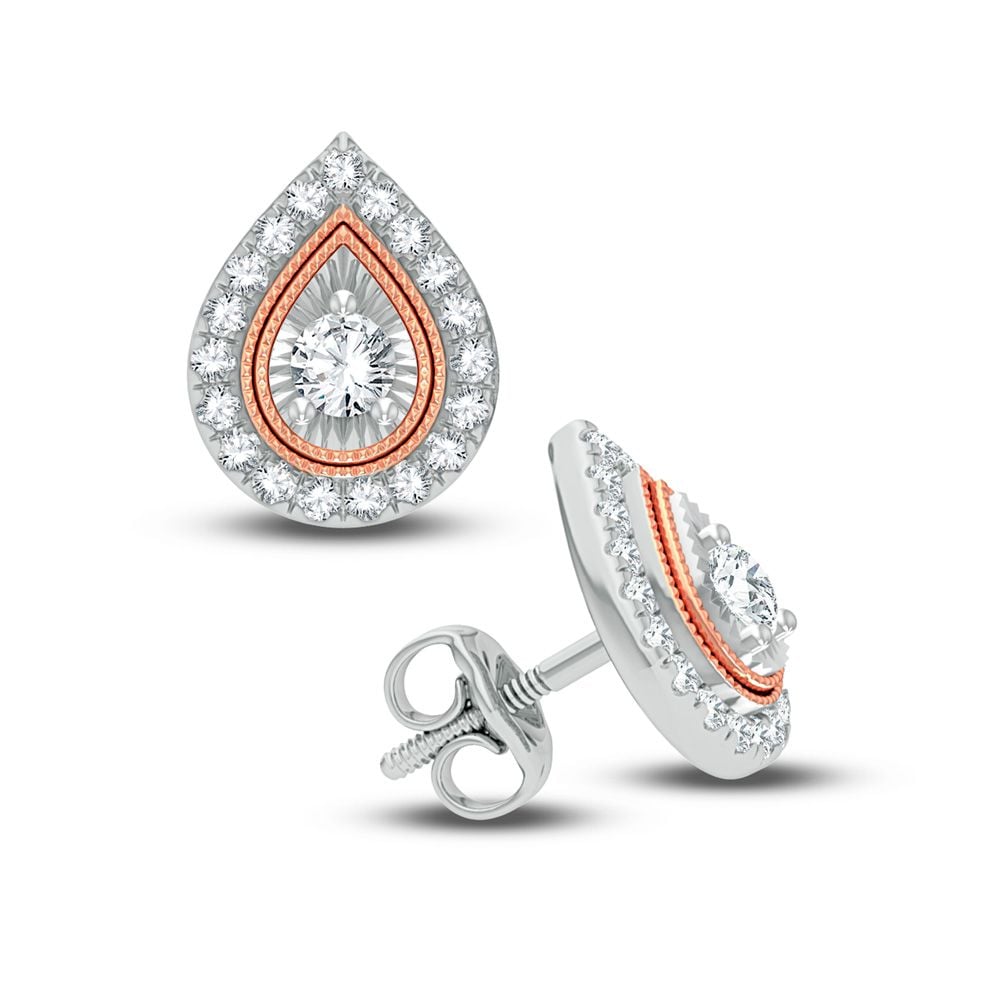 10K 0.50CT Diamond Earring