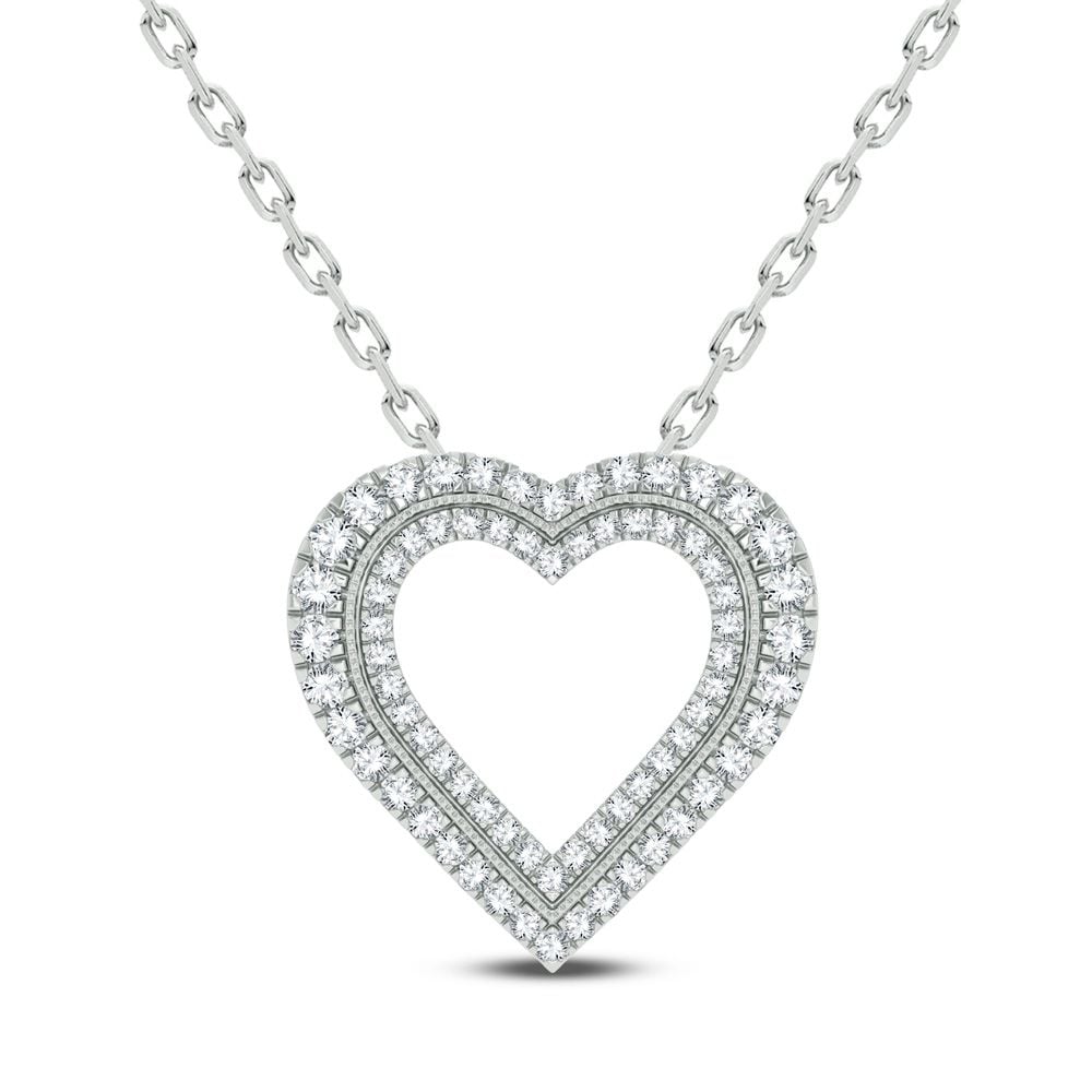 10K 0.75CT Diamond Pendant