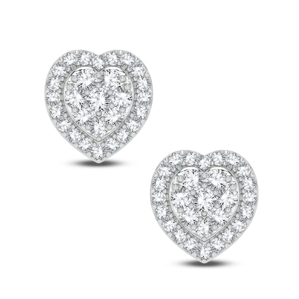 10K 0.75CT Diamond Earring