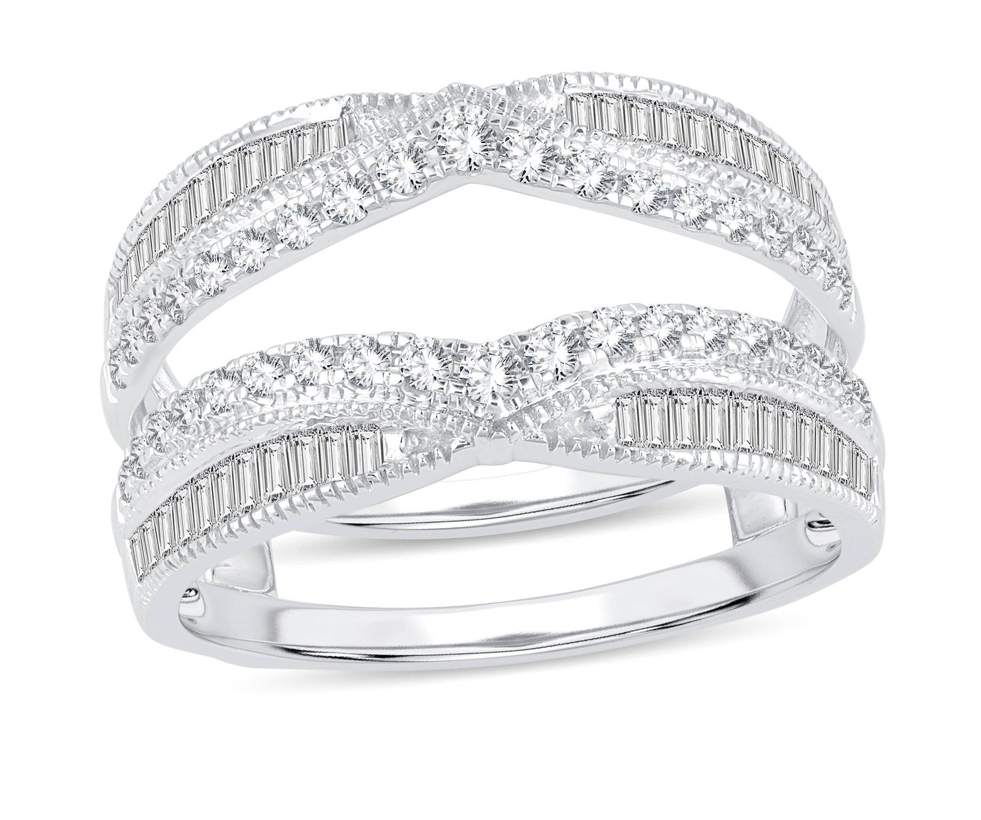 14K 0.75CT Ring Guard