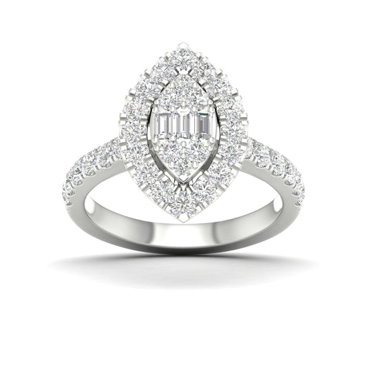 14K 1.00CT Diamond Ring