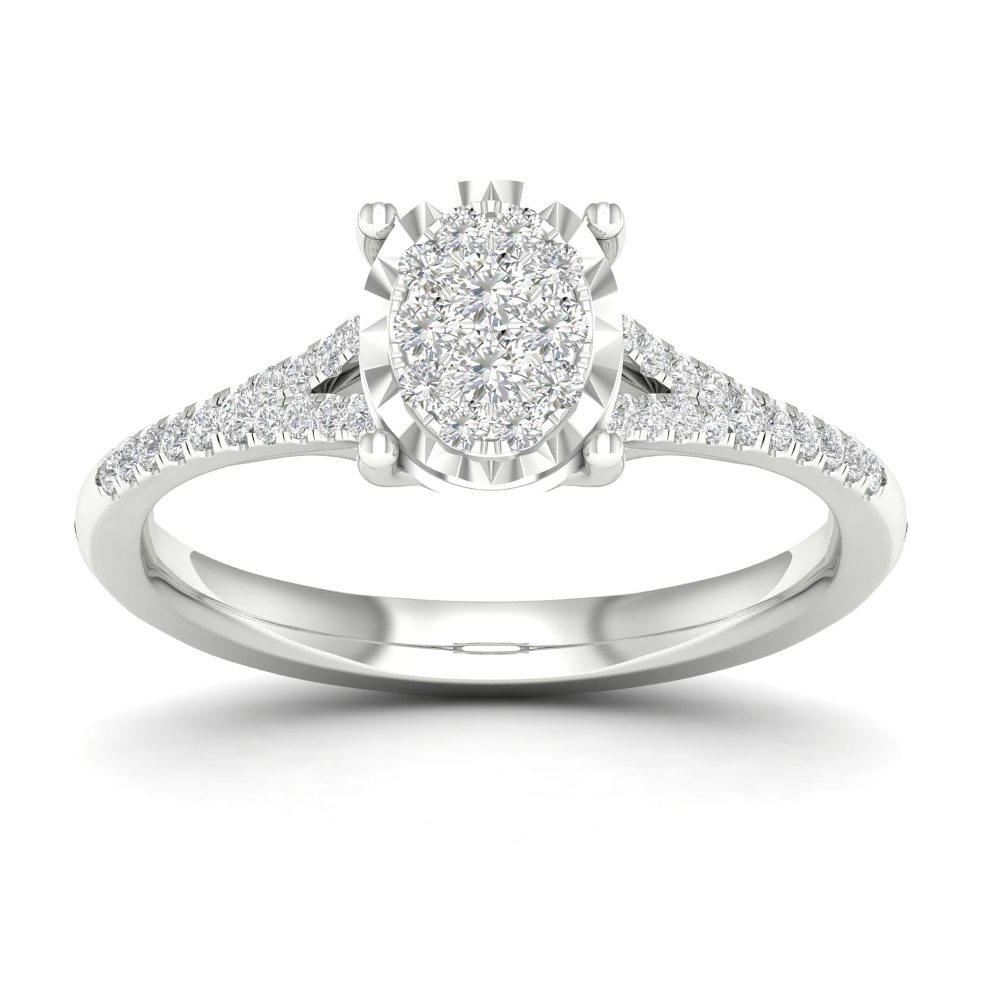 10K 0.25CT Diamond Ring