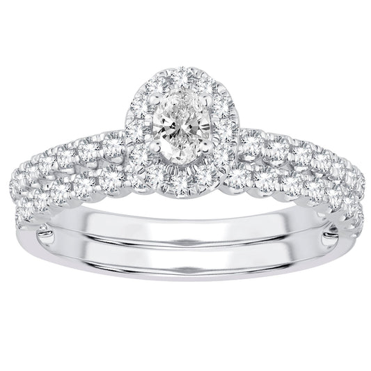 14K 0.73CT Diamond Bridal Ring