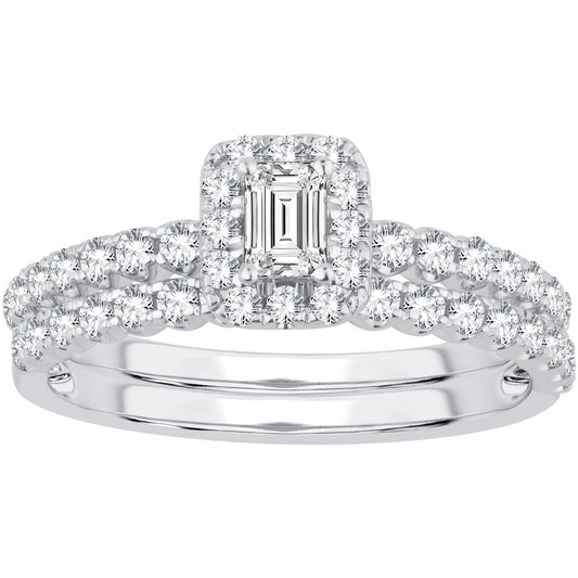14K 0.73CT Diamond Bridal Ring