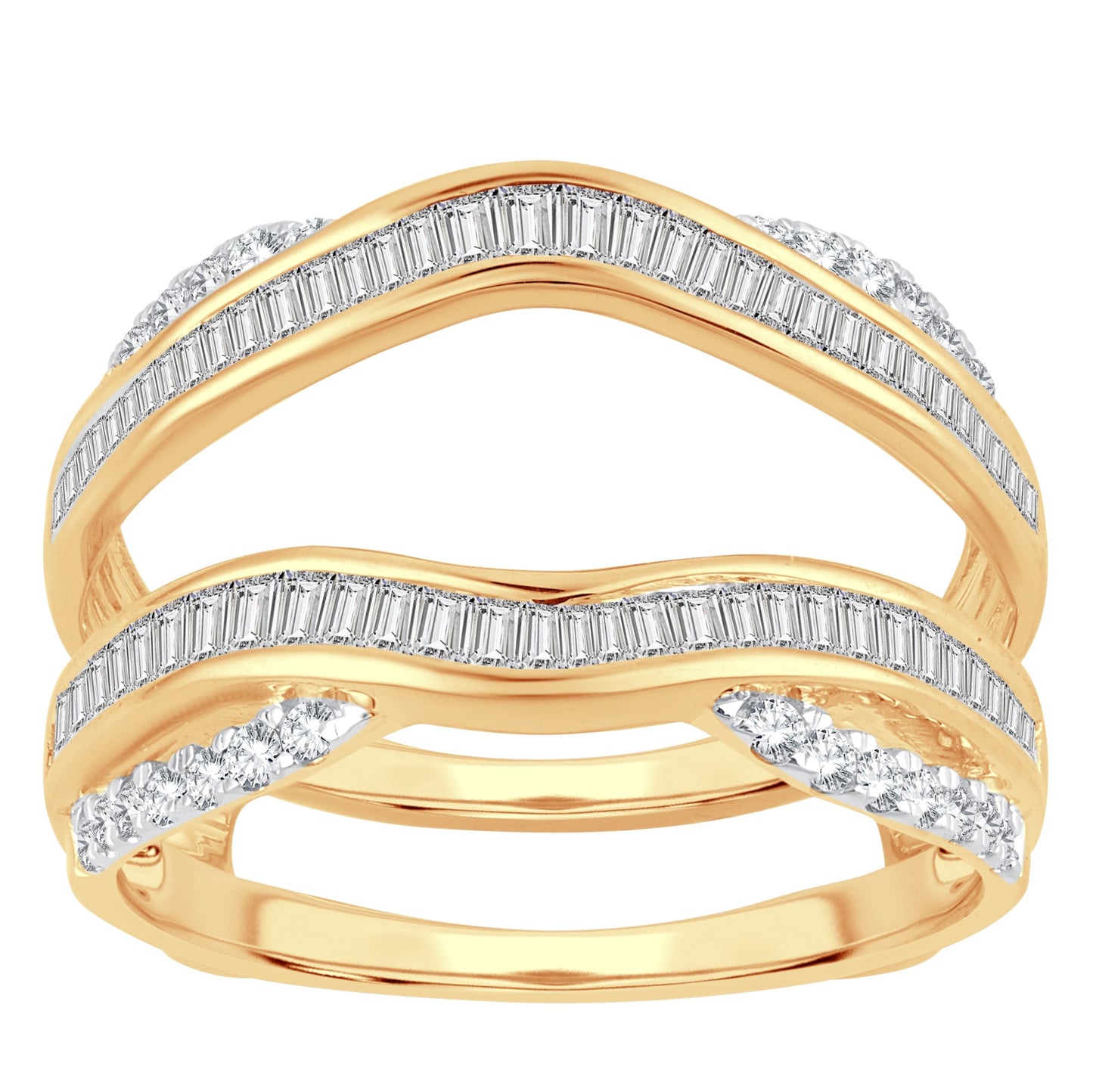 14K 0.75CT Ring Guard
