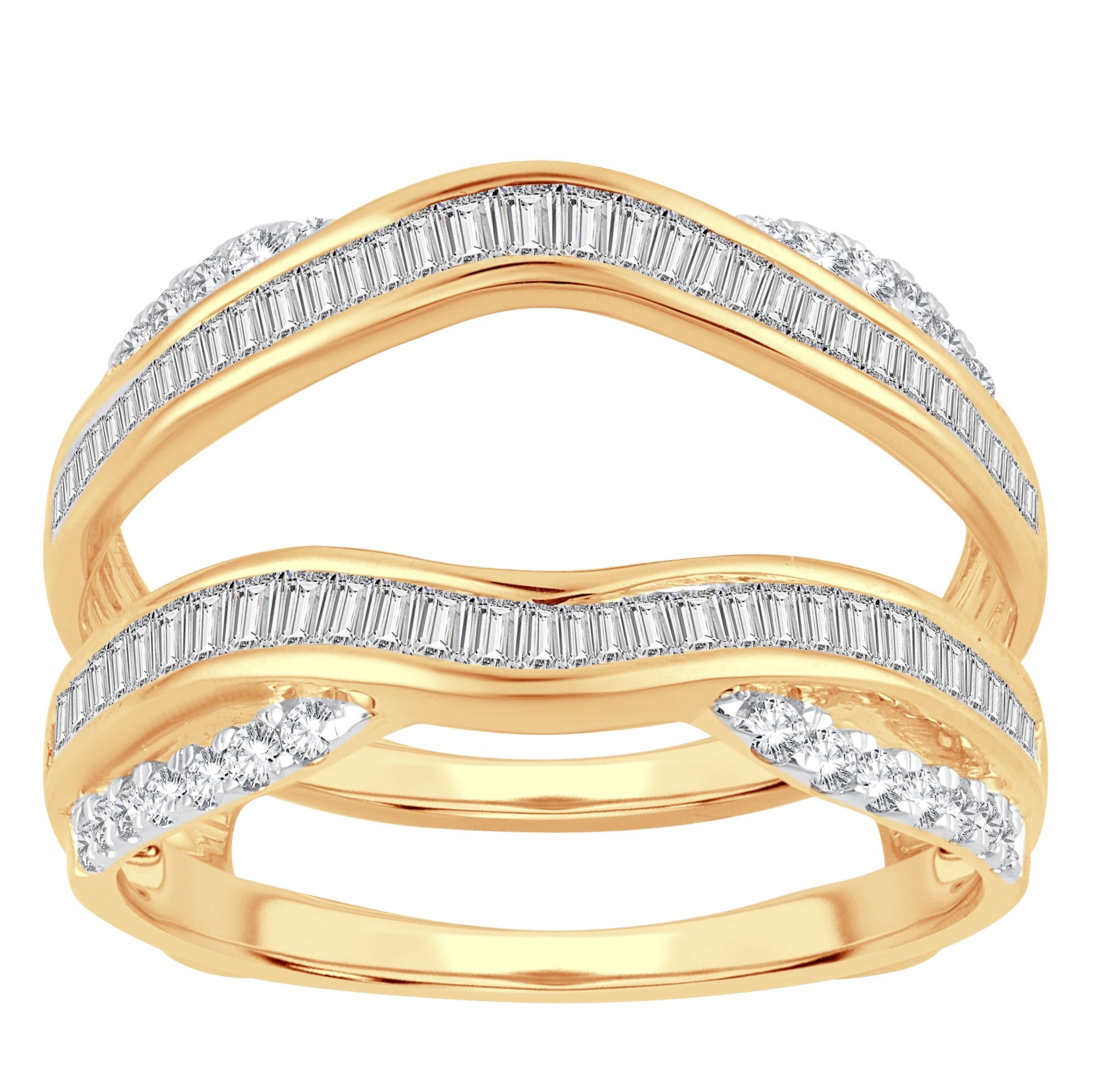 14K 0.75CT Ring Guard