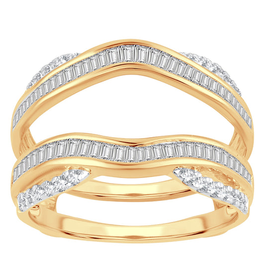 14K 0.75CT Ring Guard