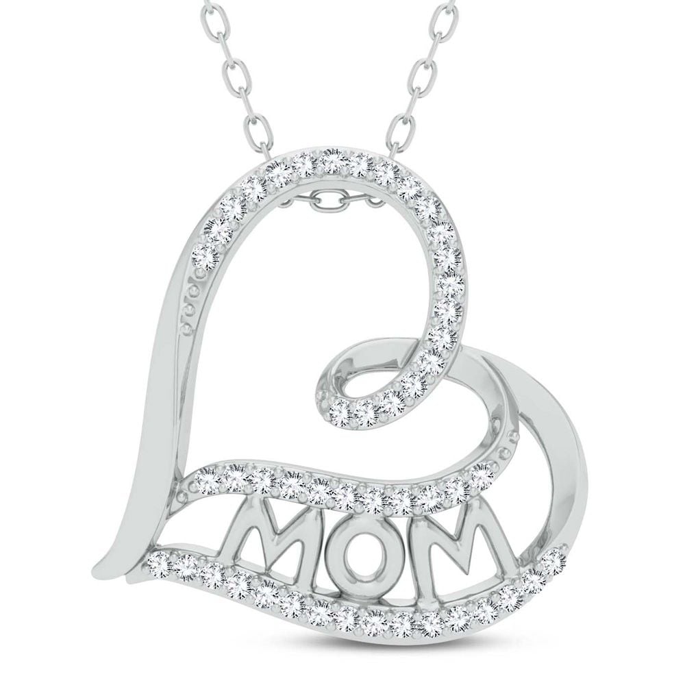 10K 0.19CT Diamond Pendant