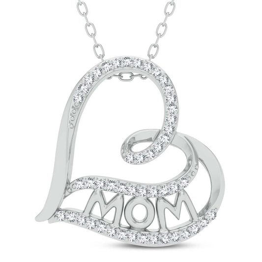 10K 0.19CT Diamond Pendant