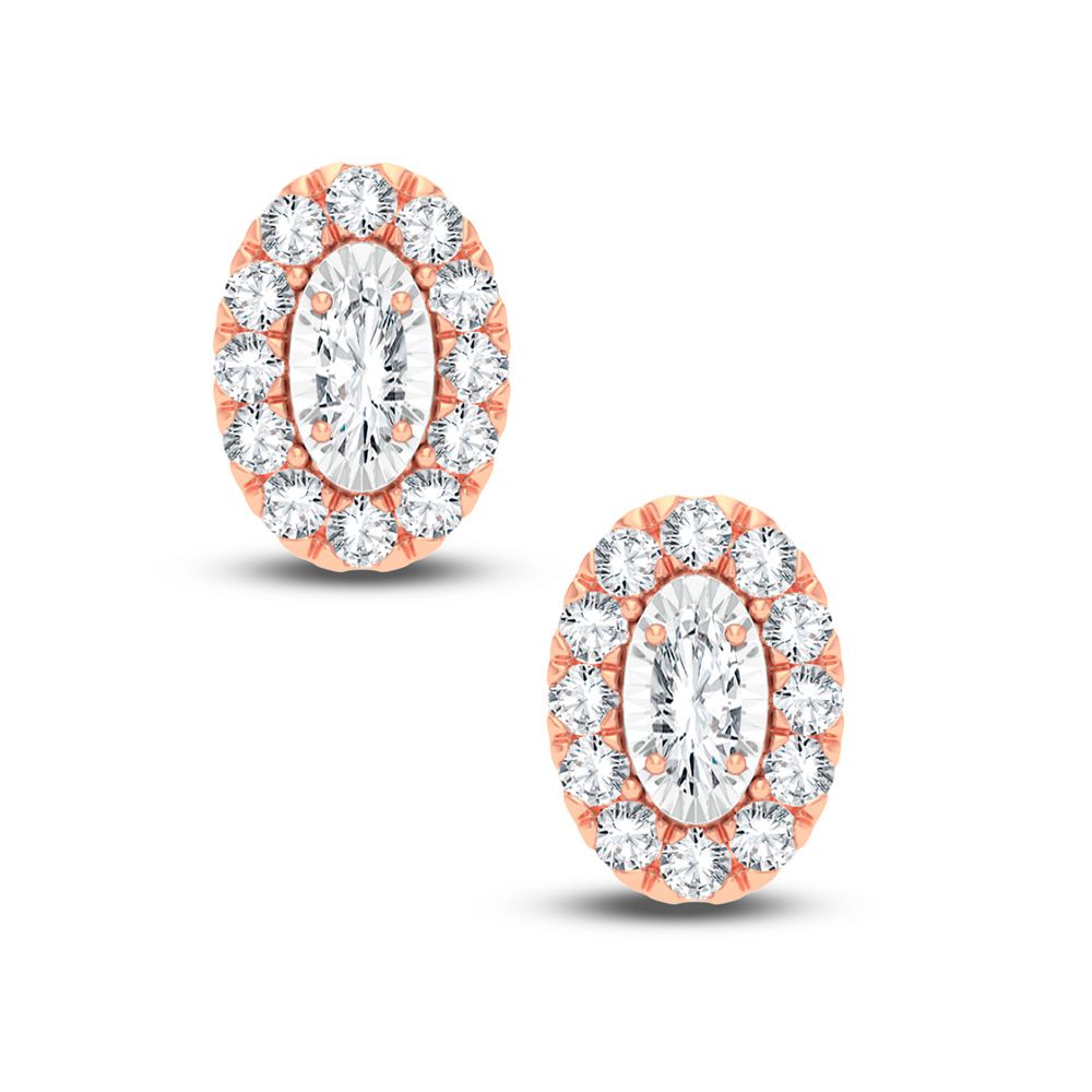 14K 0.40CT Diamond Earring