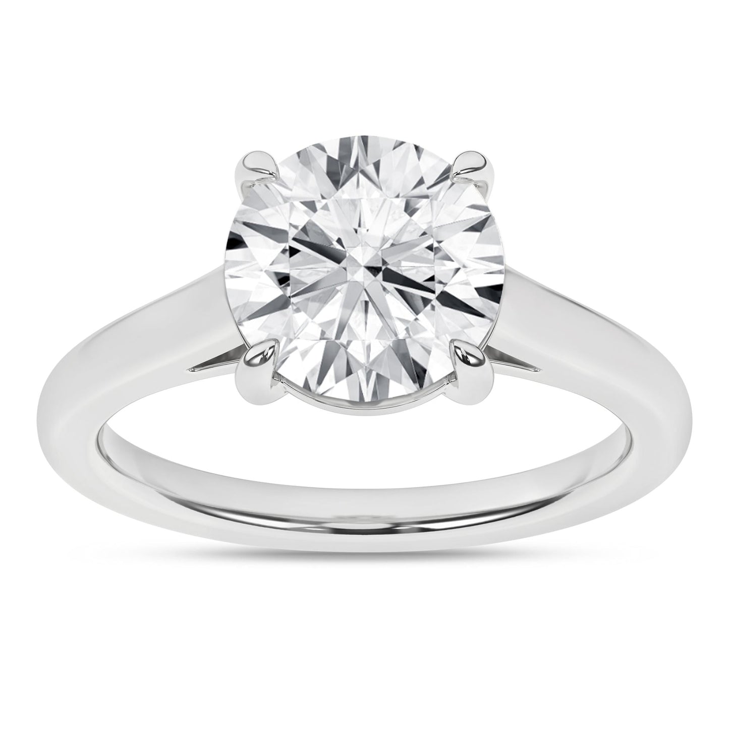 14K 0.50CT Certified Lab Grown Diamond Ring ( Igi Certified )