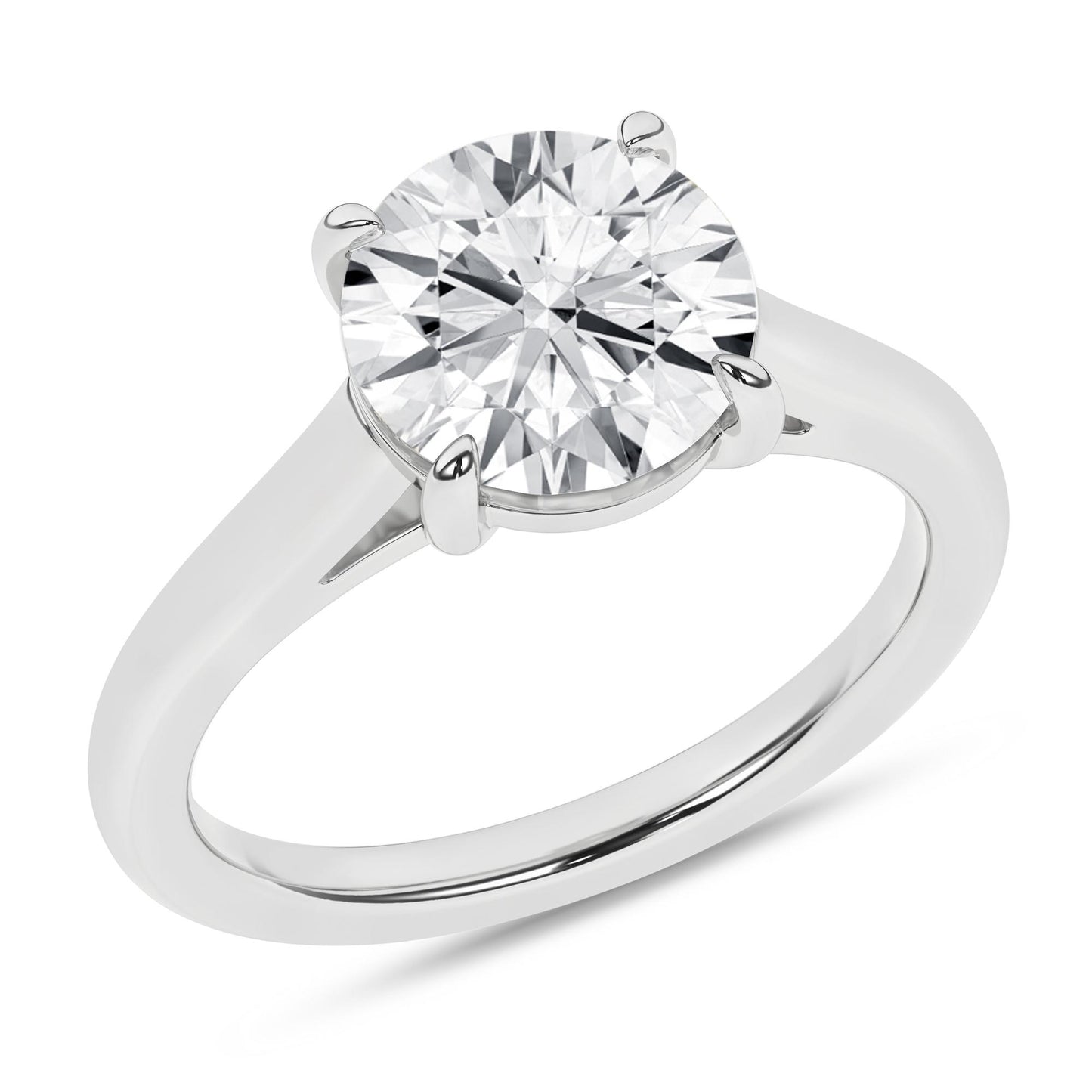 14K 0.50CT Certified Lab Grown Diamond Ring ( Igi Certified )
