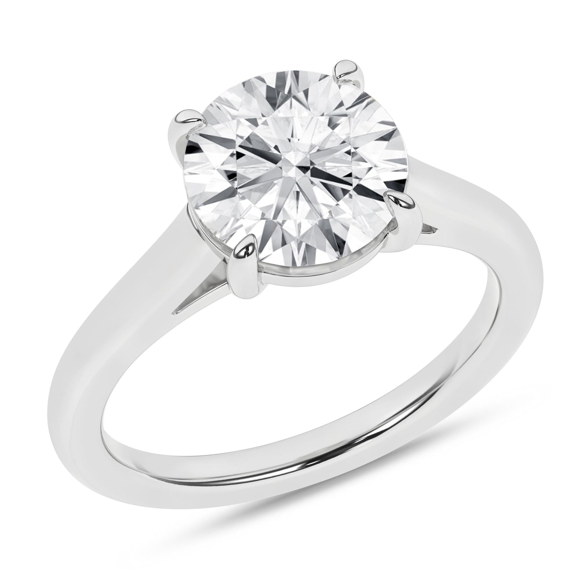 14K 1.00CT Certified Lab Grown Diamond Ring
