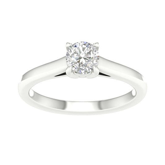 14K 0.75CT Certified Lab Grown Diamond Ring ( Igi Certified )