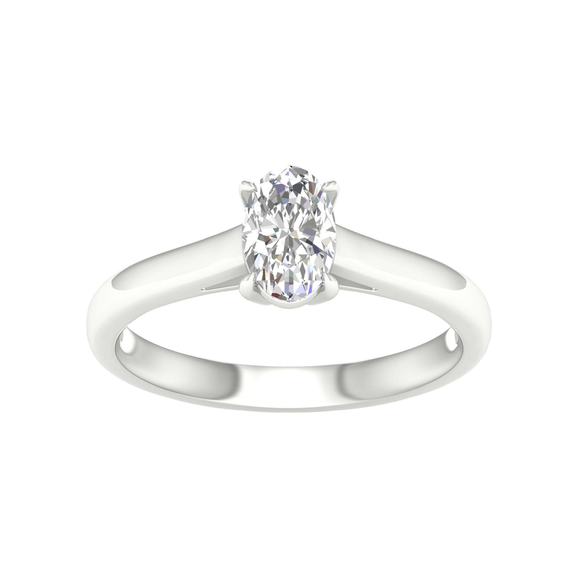 14K 0.75CT Certified Lab Grown Diamond Ring ( Igi Certified )