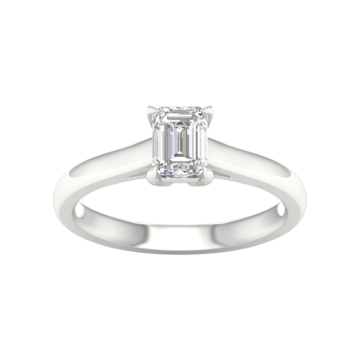 14K 0.75CT Certified Lab Grown Diamond Ring ( Igi Certified )