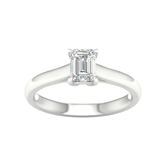 14K 0.75CT Certified Lab Grown Diamond Ring ( Igi Certified )