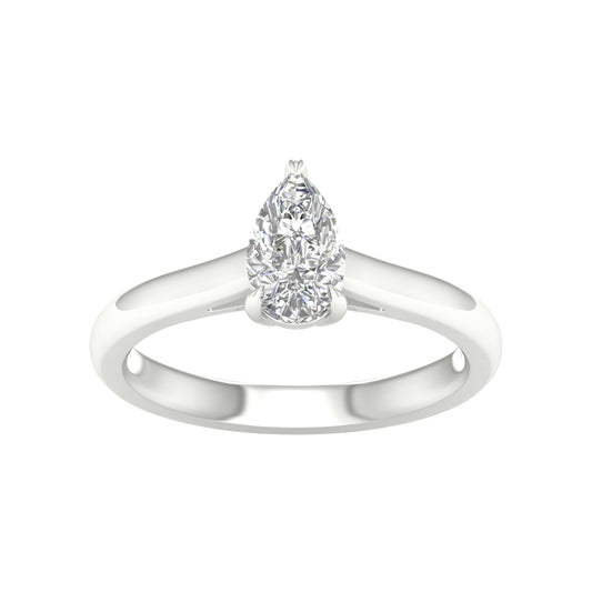 14K 0.75CT Certified Lab Grown Diamond Ring ( Igi Certified )