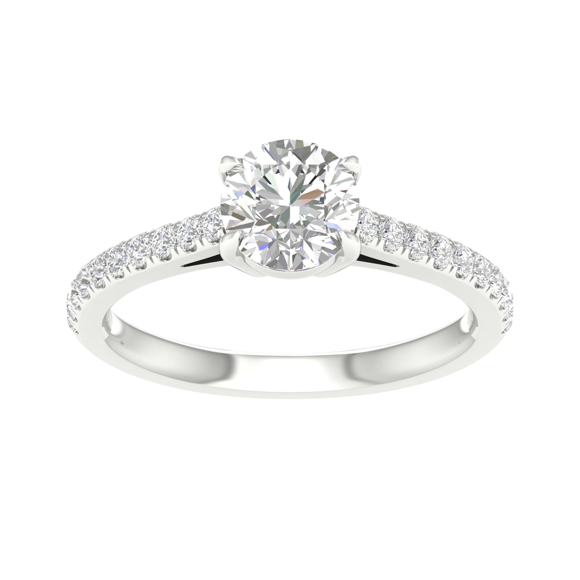 14K 1.25CT Certified Lab Grown Diamond Ring ( Igi Certified )