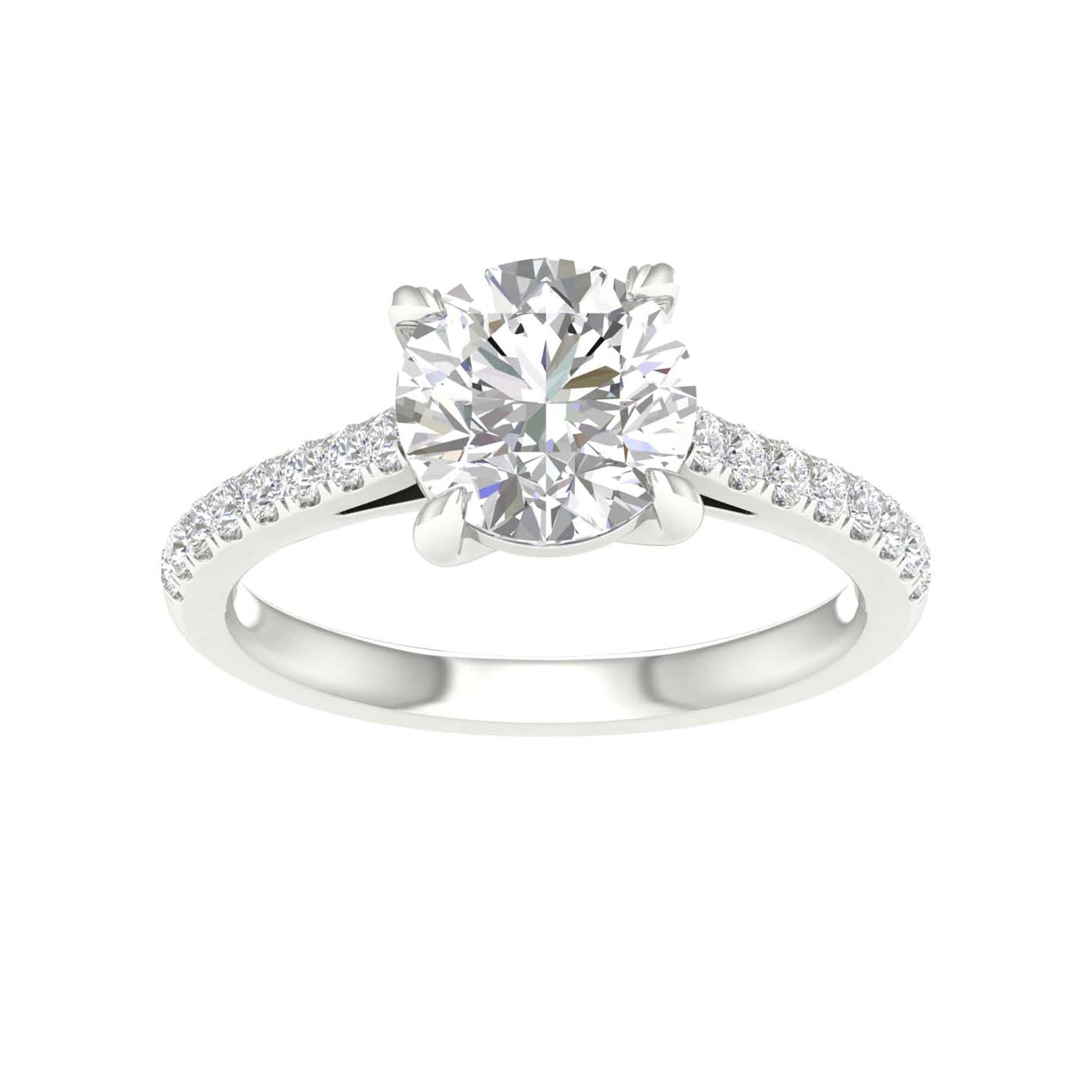 14K 2.25CT Certified Lab Grown Diamond Ring ( Igi Certified )