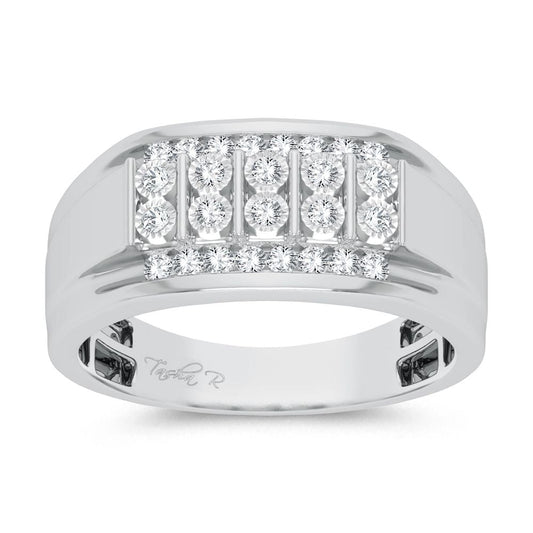 10K 0.25CT Diamond Mens Ring