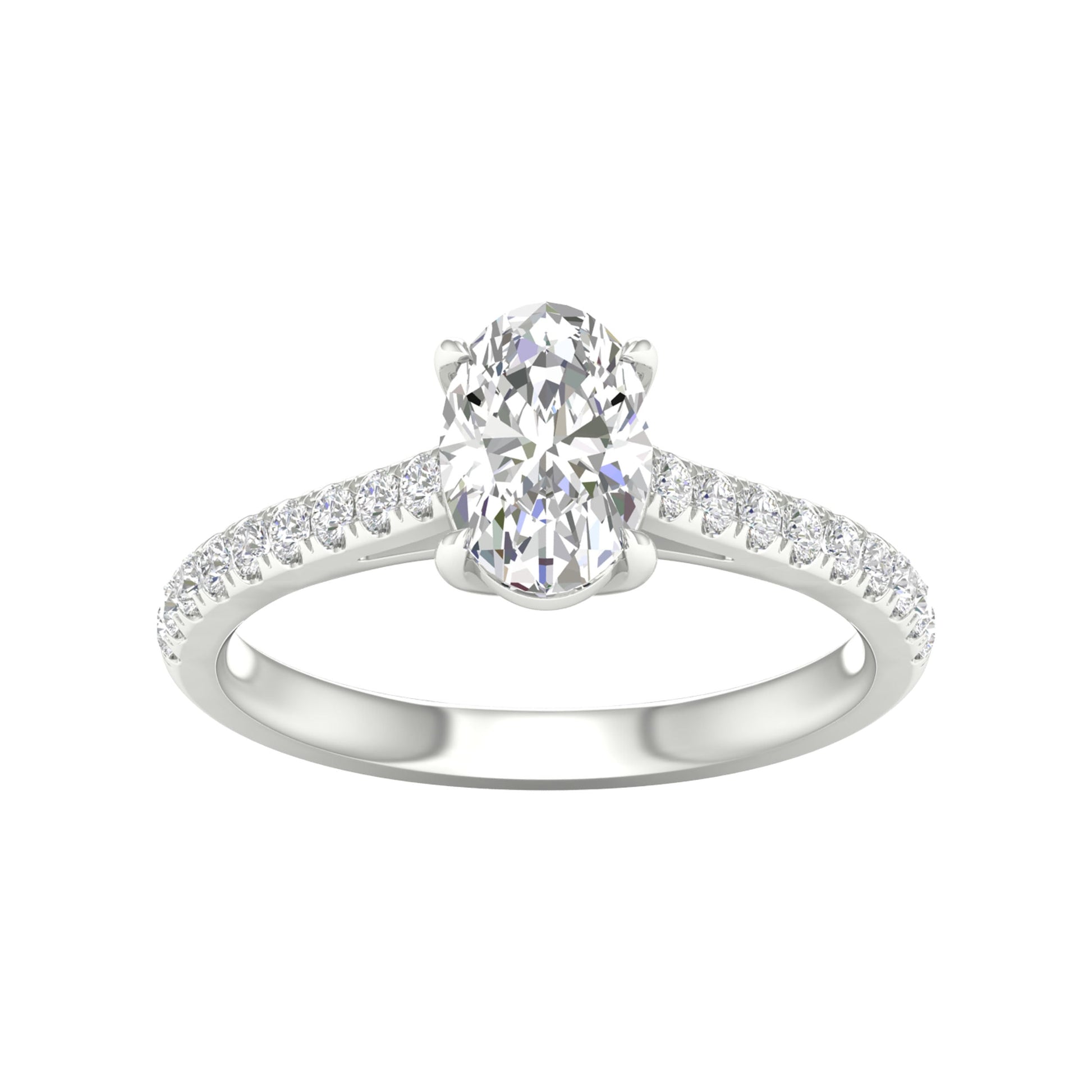 14K 1.75CT Certified Lab Grown Diamond Ring ( Igi Certified )