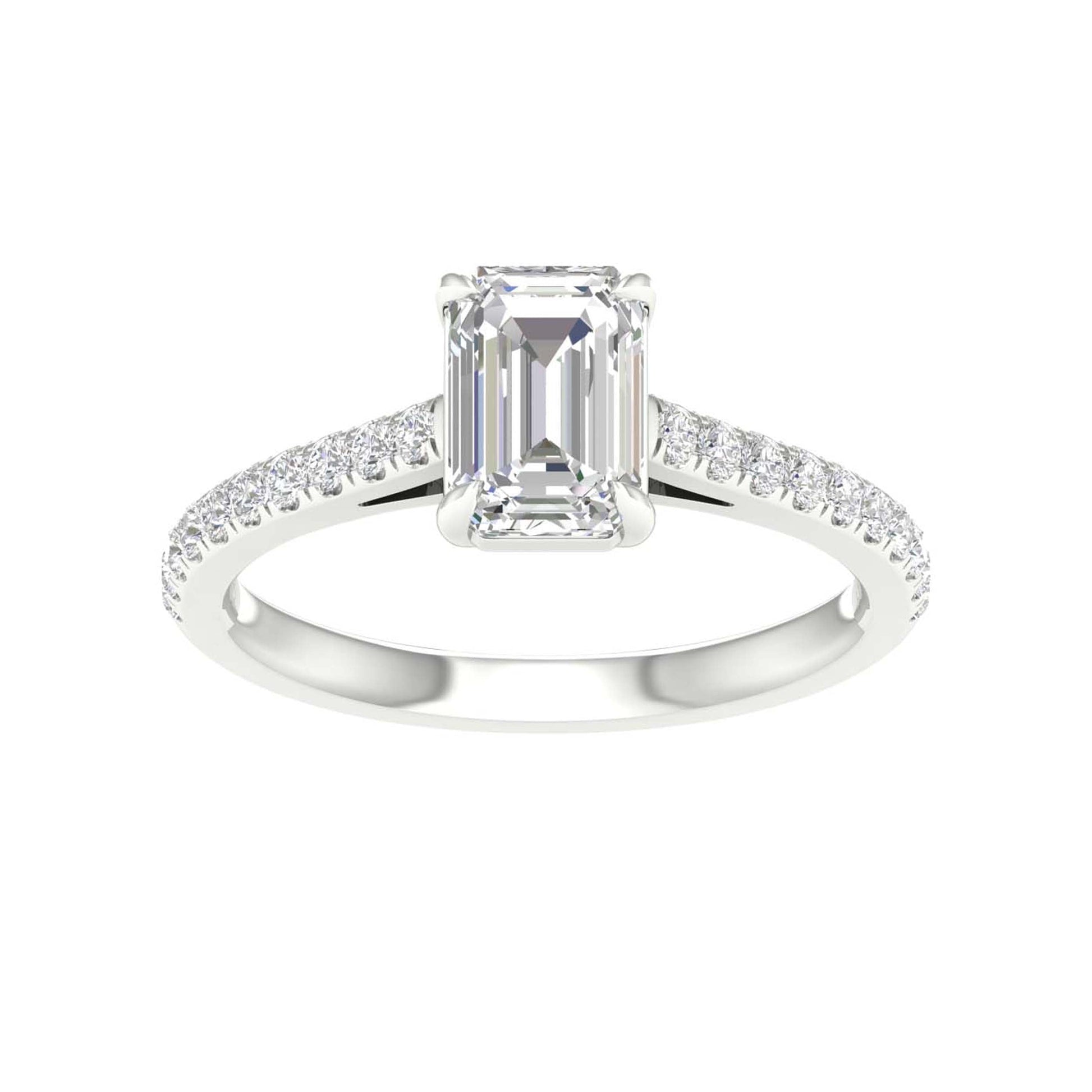 14K 1.25CT Certified Lab Grown Diamond Ring ( Igi Certified )