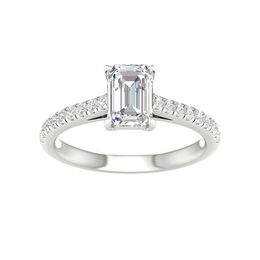 14K 1.75CT Certified Lab Grown Diamond Ring ( Igi Certified )