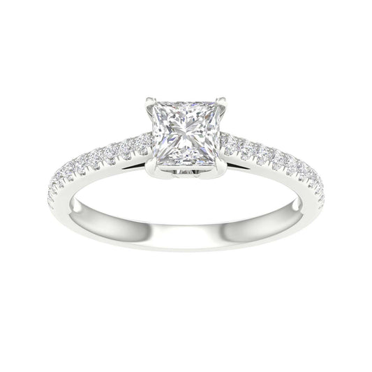 14K 1.25CT Certified Lab Grown Diamond Ring ( Igi Certified )