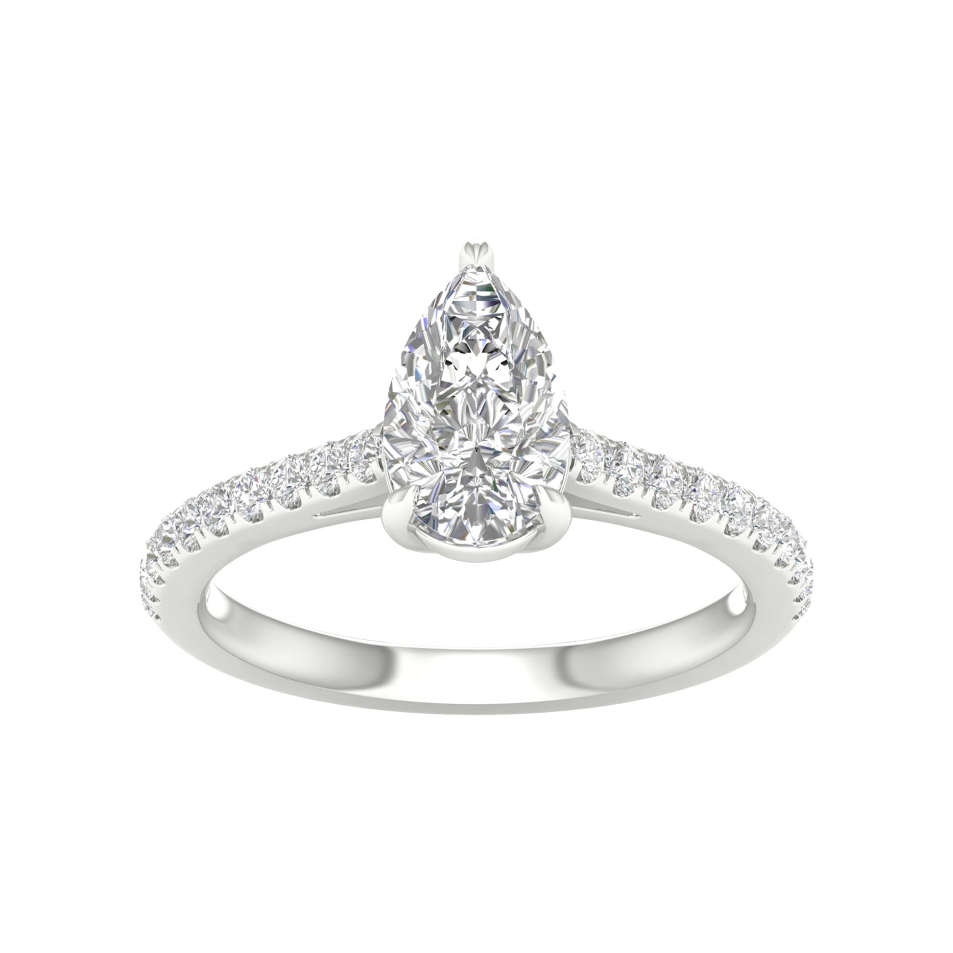 14K 1.25CT Certified Lab Grown Diamond Ring ( Igi Certified )