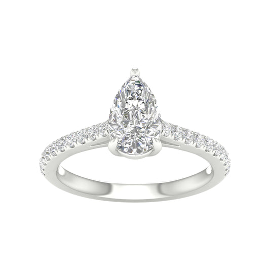 14K 1.25CT Certified Lab Grown Diamond Ring ( Igi Certified )