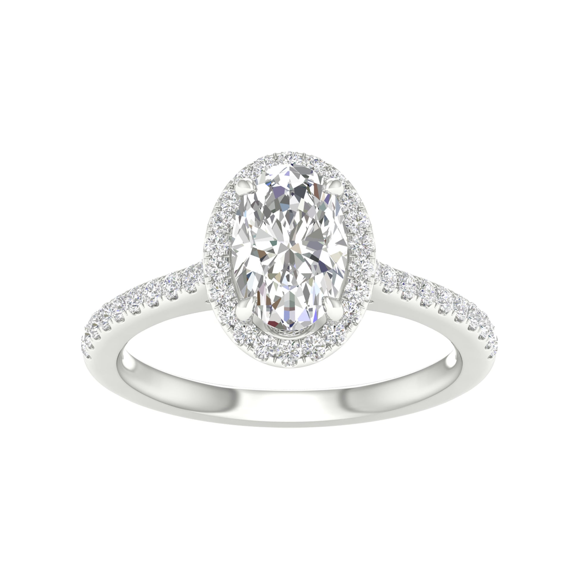 14K 1.75CT Certified Lab Grown Diamond Ring ( Igi Certified )