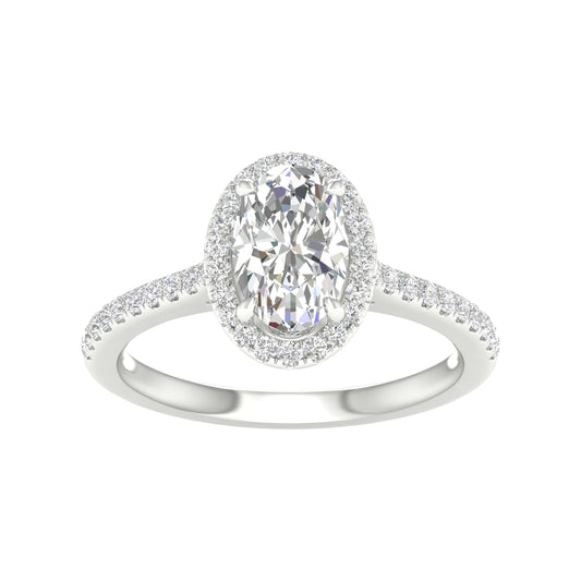 14K 1.75CT Certified Lab Grown Diamond Ring ( Igi Certified )
