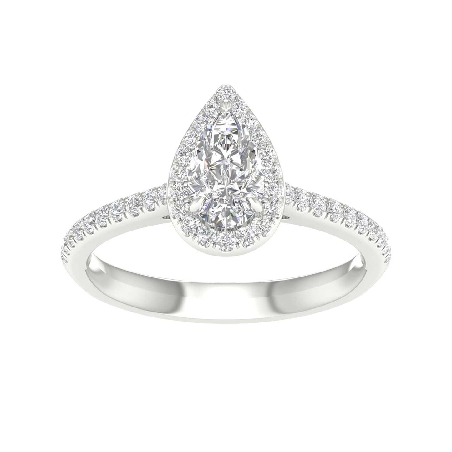 14K 1.00CT Certified Lab Grown Diamond Ring ( Igi Certified )