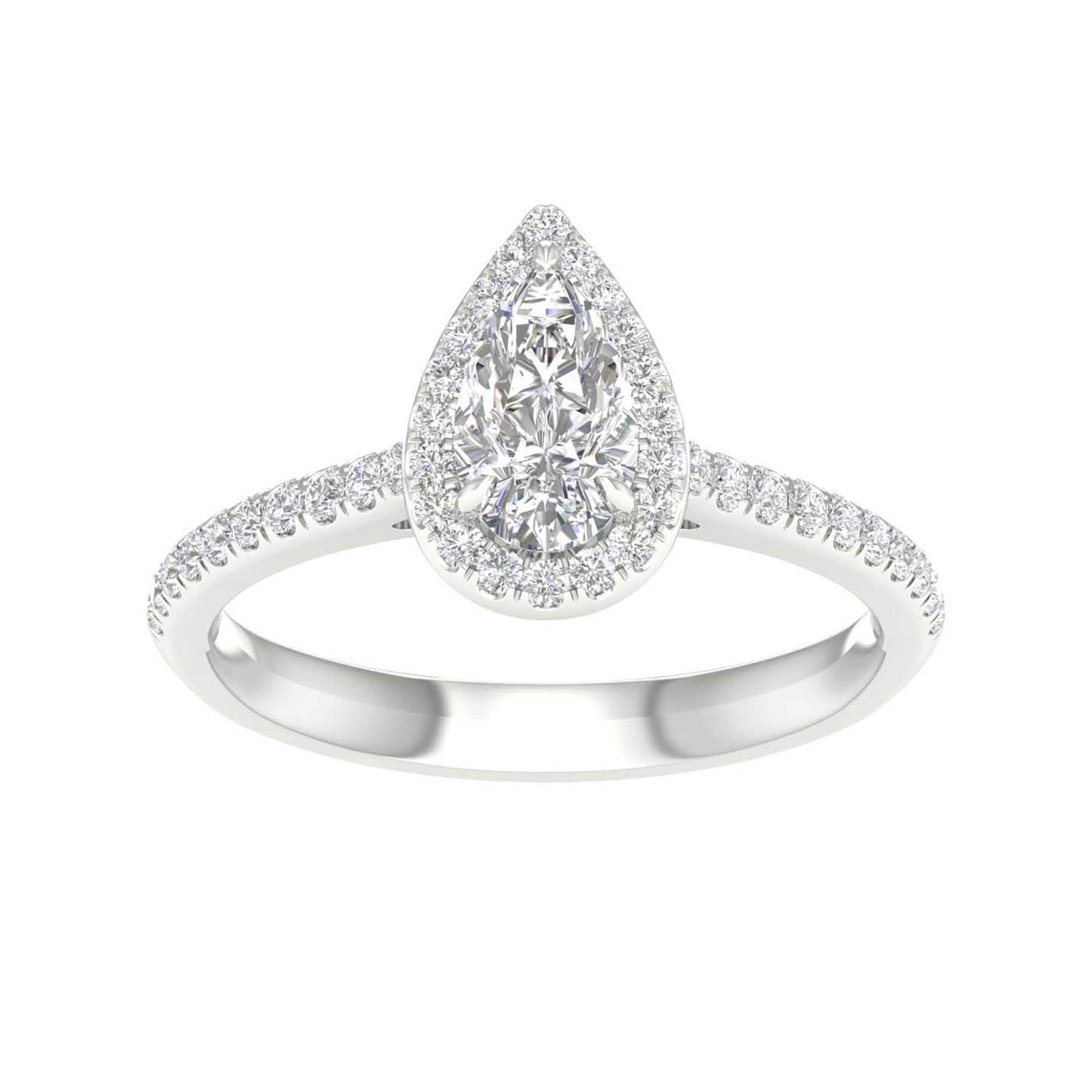 14K 1.00CT Certified Lab Grown Diamond Ring ( Igi Certified )