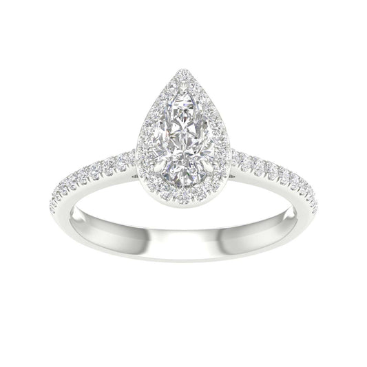 14K 1.00CT Certified Lab Grown Diamond Ring ( Igi Certified )