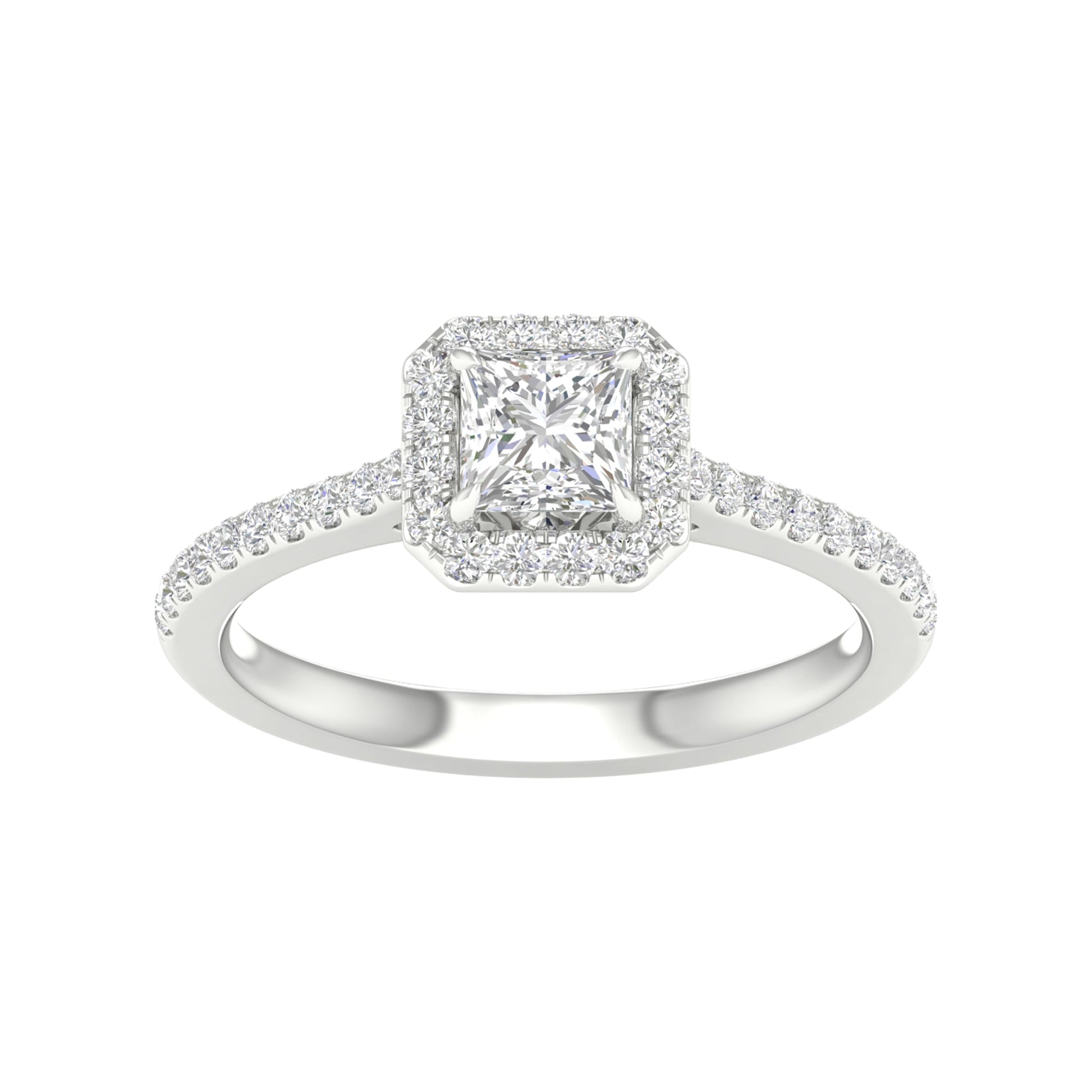 14K 1.00CT Certified Lab Grown Diamond Ring ( Igi Certified )