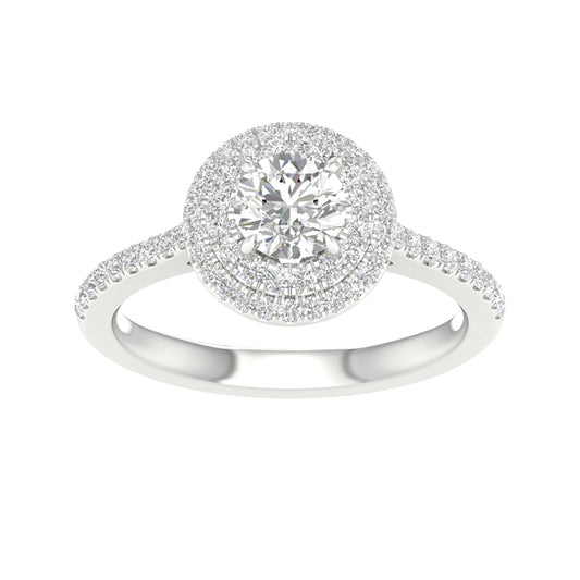 14K 1.15CT Certified Lab Grown Diamond Ring ( Igi Certified )