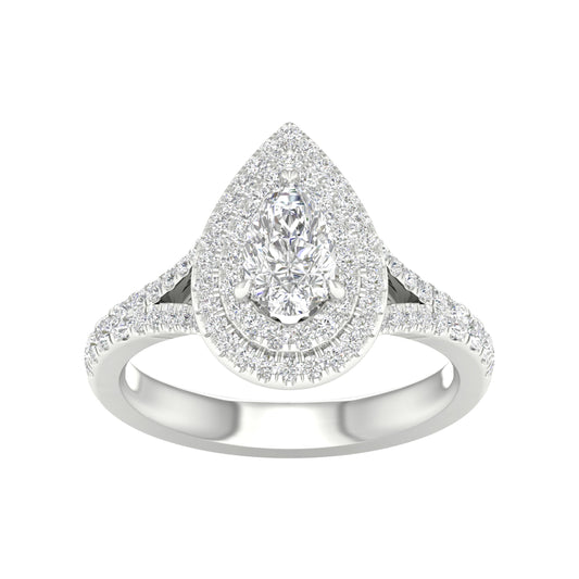 14K 1.25CT Certified Lab Grown Diamond Ring ( Igi Certified )