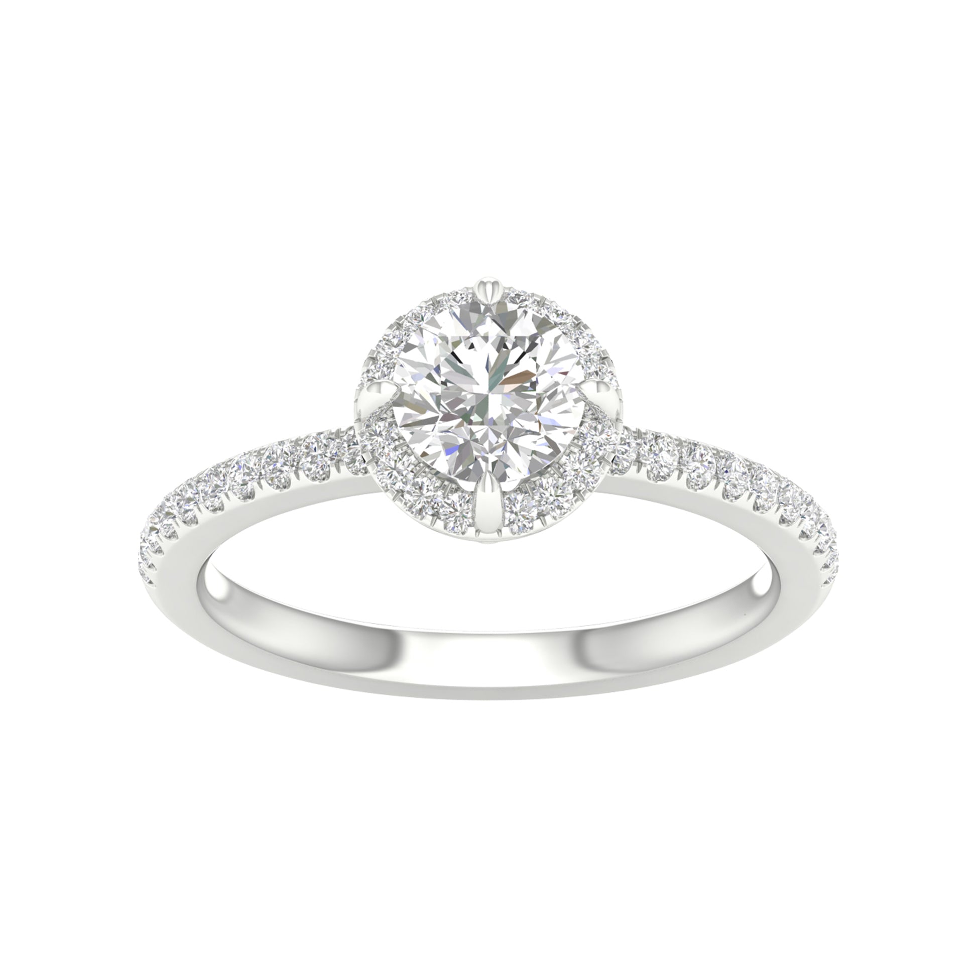 14K 1.25CT Certified Lab Grown Diamond Ring ( Igi Certified )