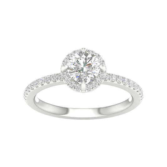 14K 1.25CT Certified Lab Grown Diamond Ring ( Igi Certified )