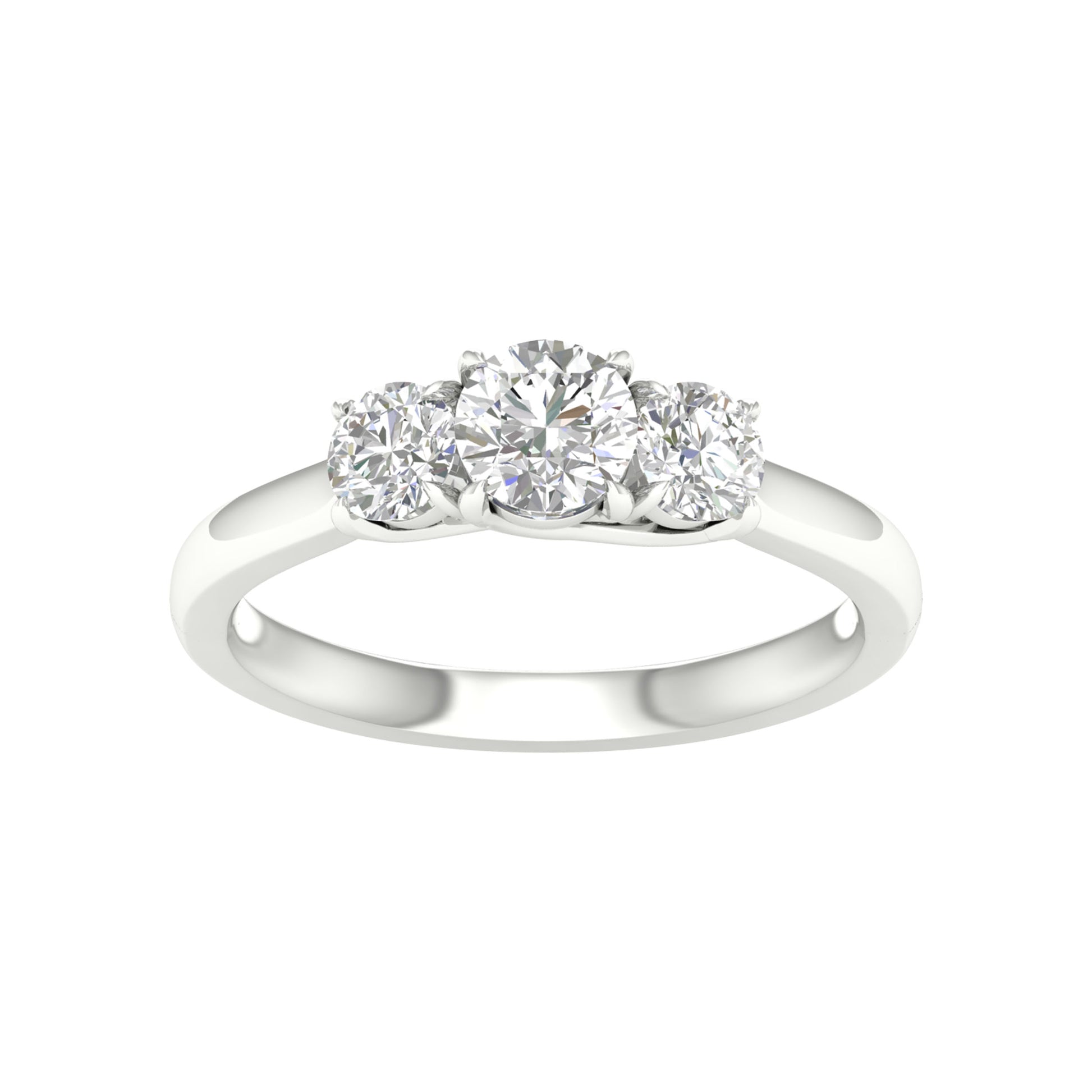 14K 1.00CT Certified Lab Grown Diamond Ring ( Igi Certified )