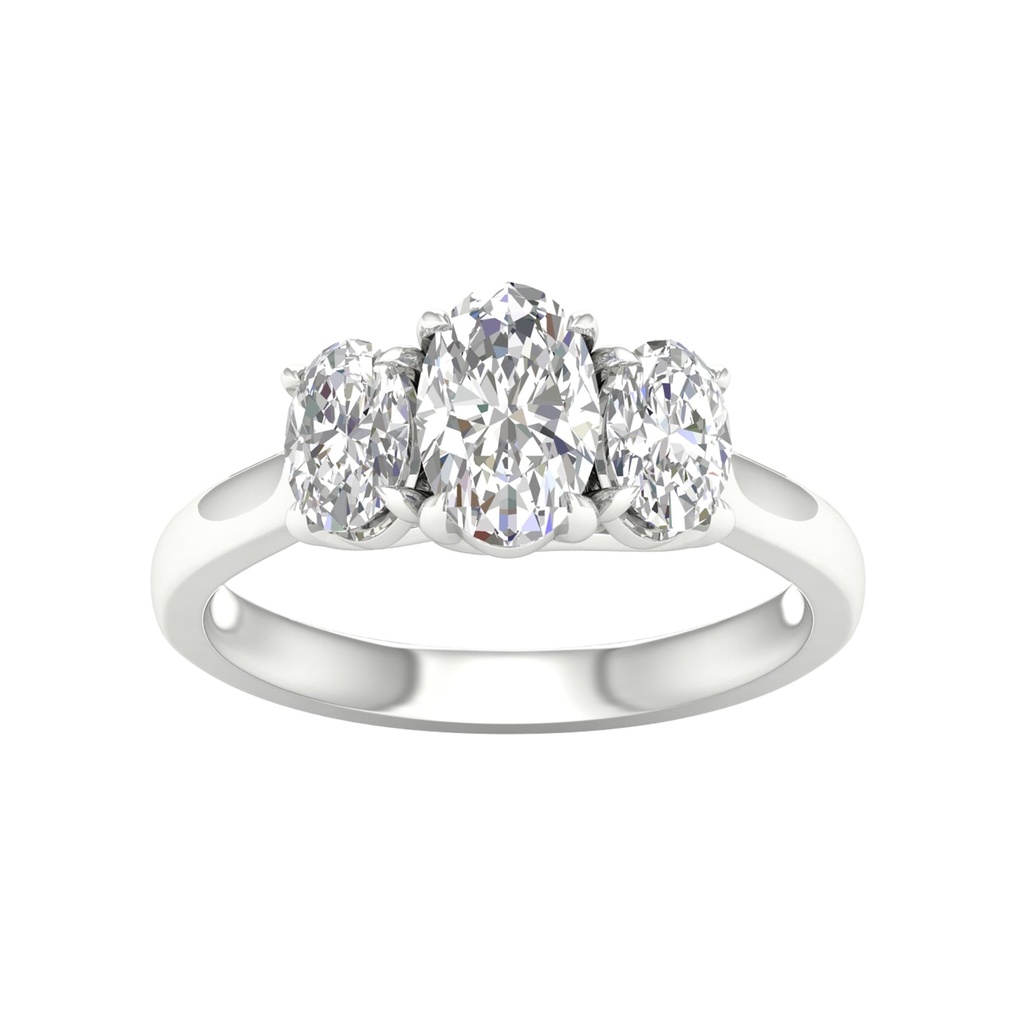 14K 2.00CT Certified Lab Grown Diamond Ring ( Igi Certified )
