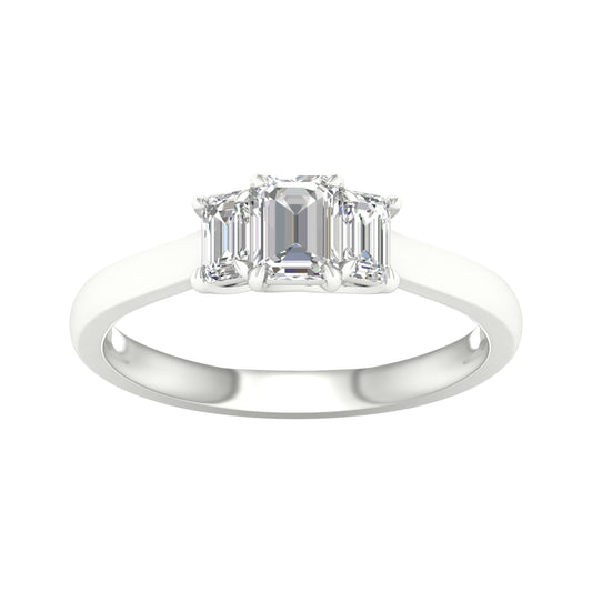 14K 1.00CT Certified Lab Grown Diamond Ring ( Igi Certified )