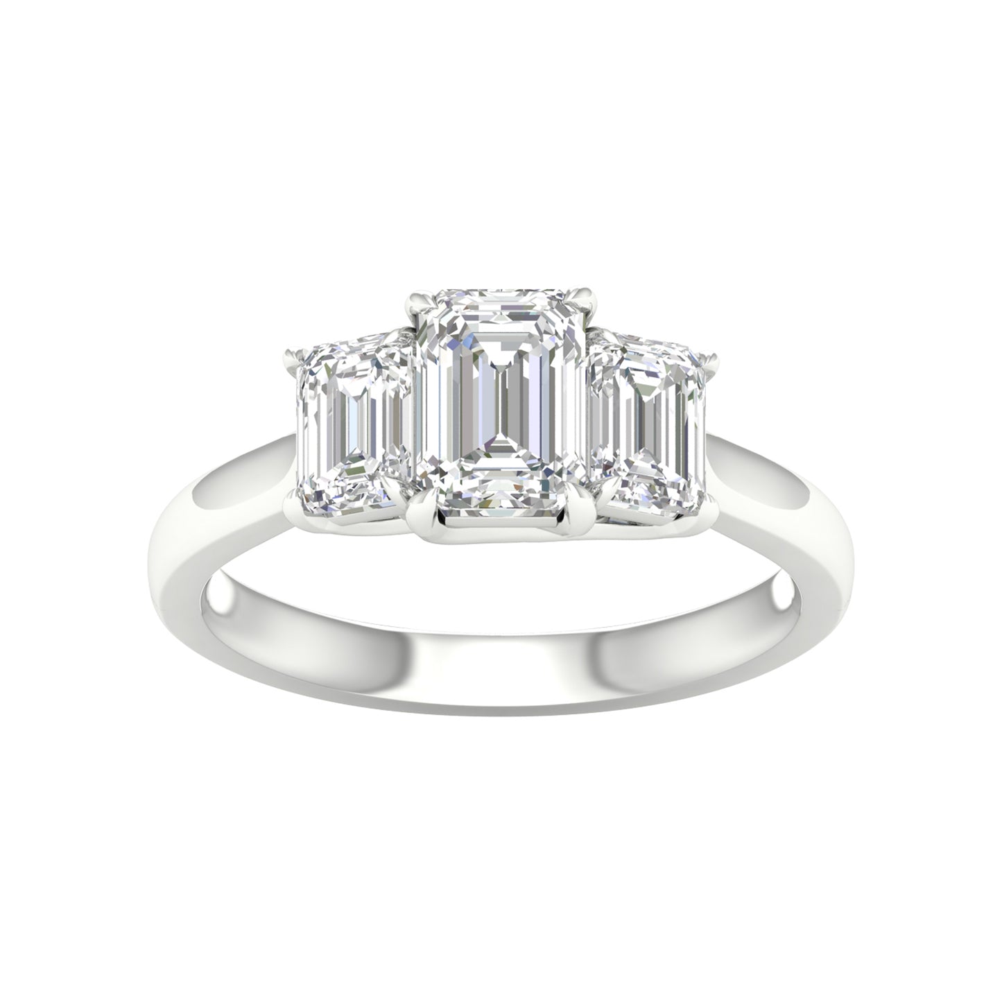 14K 2.00CT Certified Lab Grown Diamond Ring ( Igi Certified )