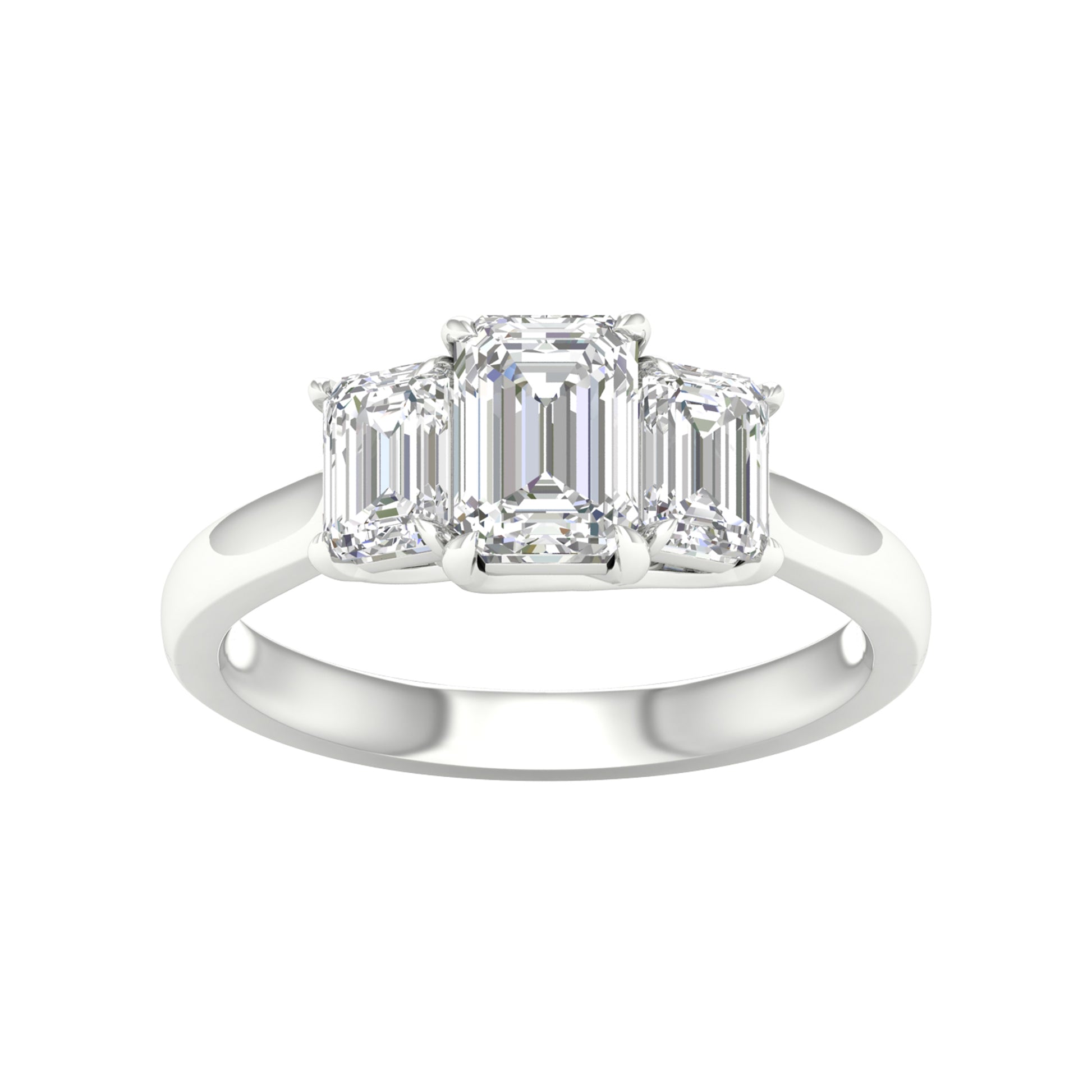 14K 2.00CT Certified Lab Grown Diamond Ring ( Igi Certified )