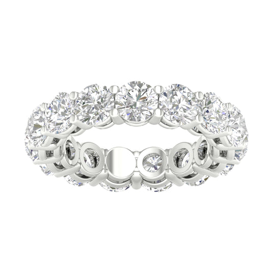 14K 4.95CT Certified Lab Grown Diamond Band ( Igi Certified )