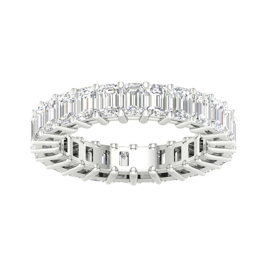 14K 5.00CT Certified Lab Grown Diamond Band ( Igi Certified )