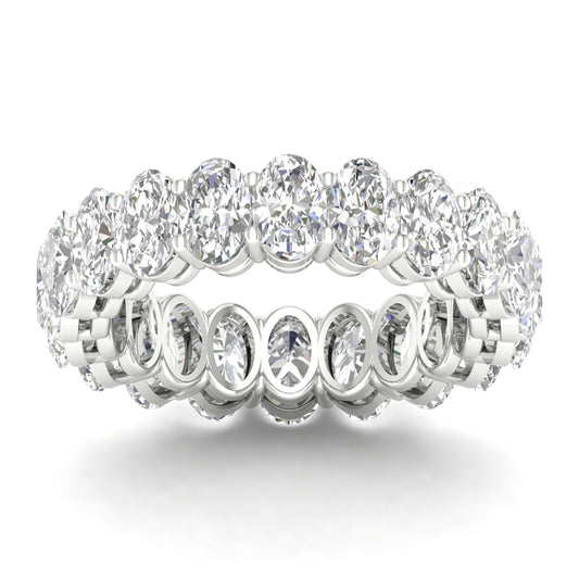 14K 5.00CT Certified Lab Grown Diamond Band ( Igi Certified )