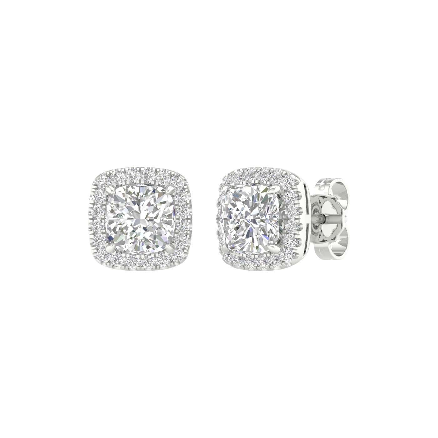 14K 2.25CT Certified Lab Grown Diamond Earrings
